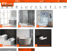 Tablet Screenshot of kvstore.de
